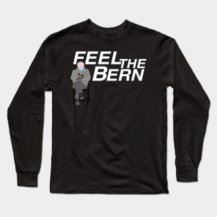 Feel the Bern: Light Long Sleeve T-Shirt